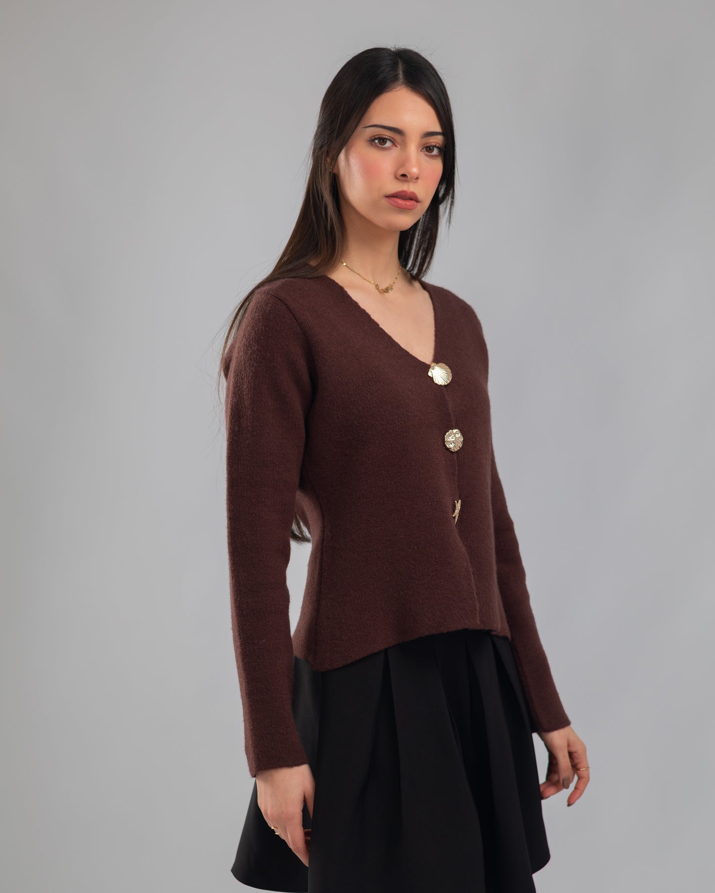 gilet coquillage
