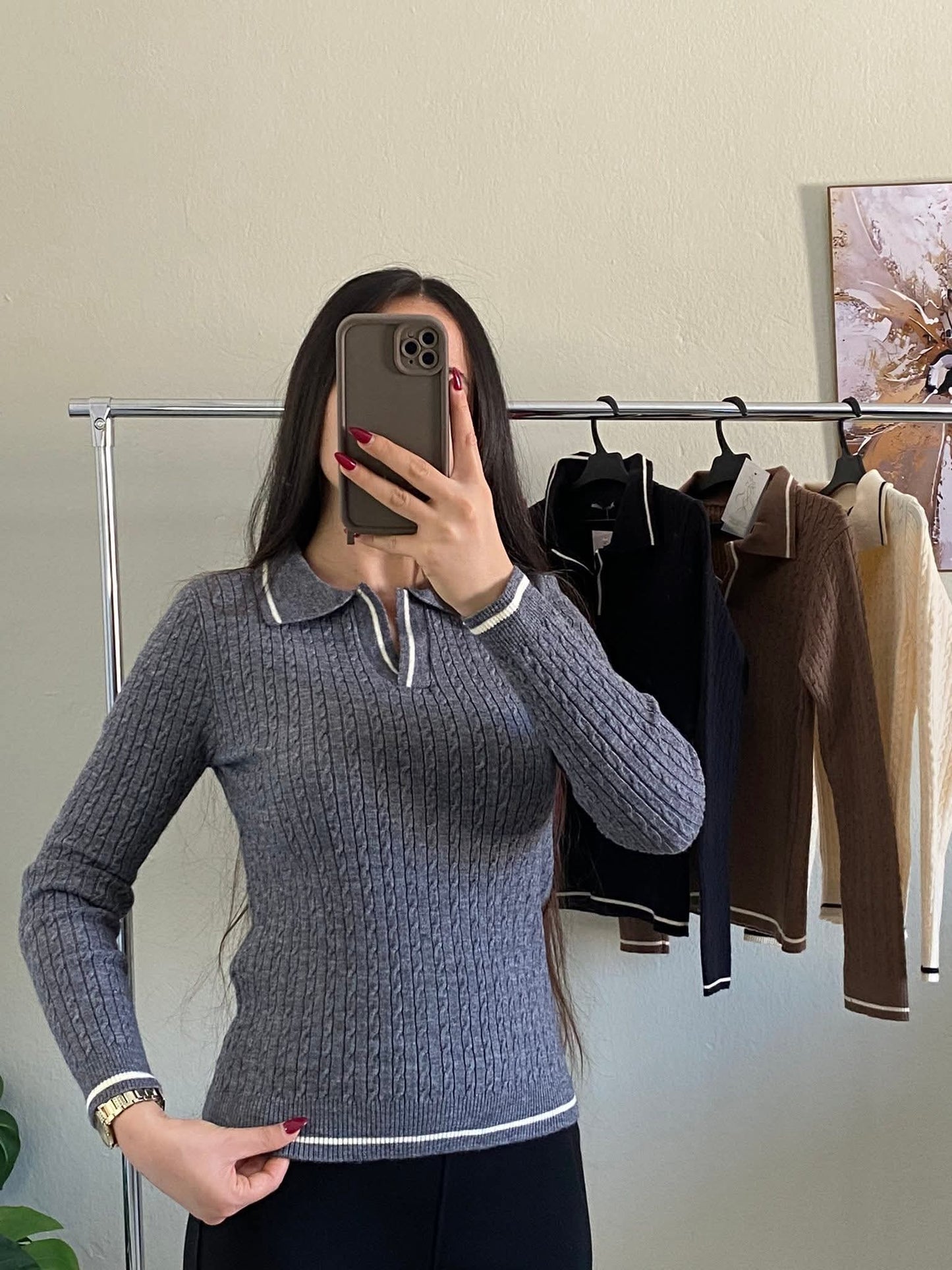 Basic Knit Polo