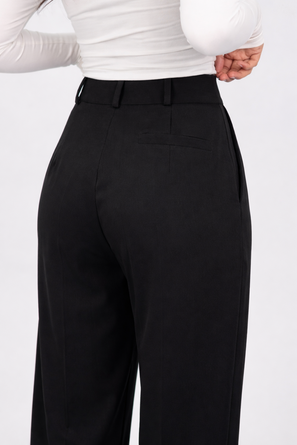 Pantalon Tailleur Noir